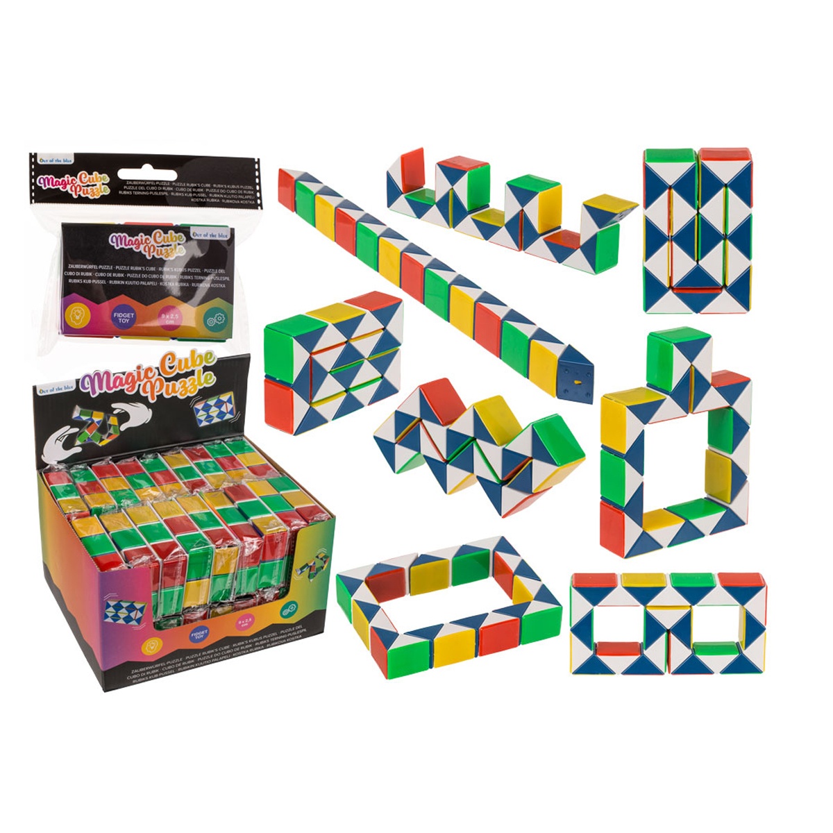 Magic Cube Puzzle 9 x 2,5 cm