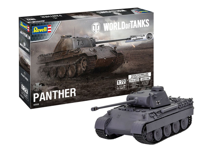 Revell 03509 World of Tanks Panther  1:72