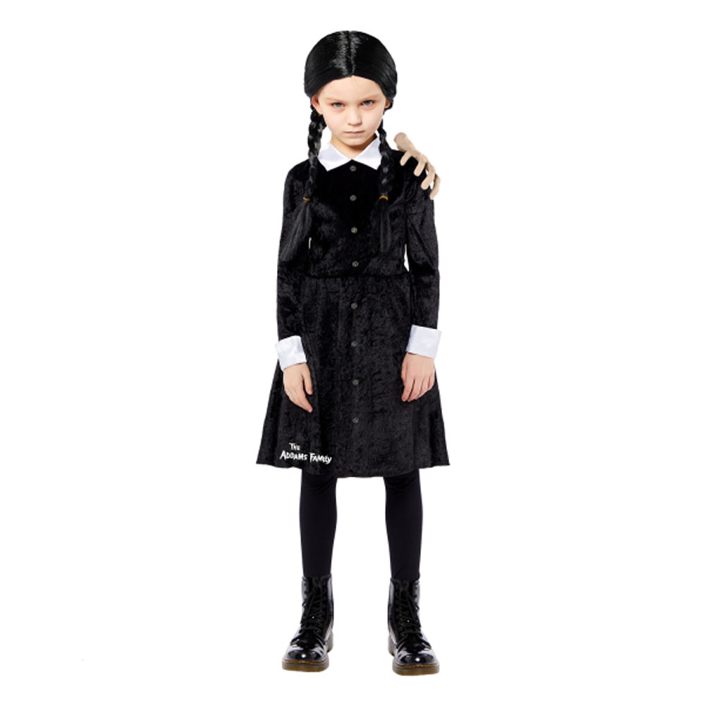 Kostüm Kinder Addams Family - Wednesday Alter 10 - 12 Jahre