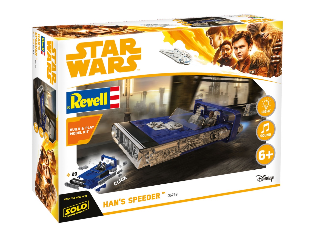 Revell 06769 Star Wars Hans Speeder Build & Play