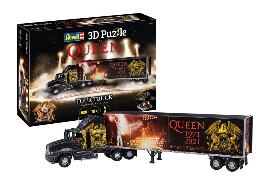 Revell 00230 3D Puzzle Queen Tour Truck