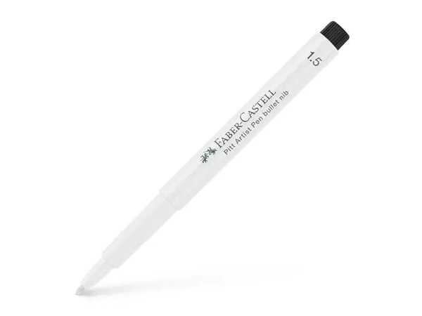 Faber Castell Tuschestift Pitt Artist Pen 1,5 weiß