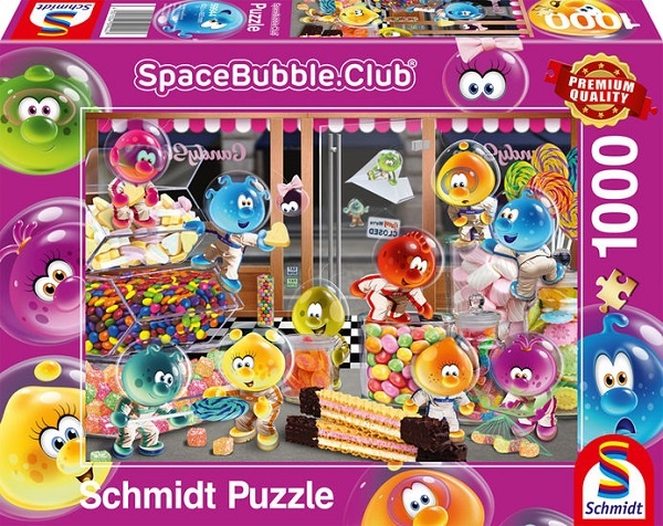Schmidt Spiele  Puzzle Space Bubble Club Happy Together im