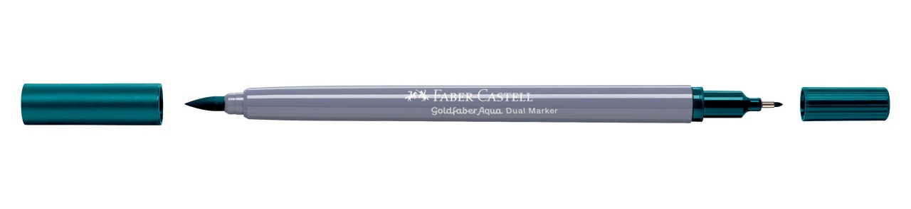 Faber-Castell Goldfaber Aqua Dual Marker kobaltgrün tief