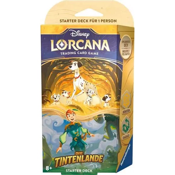 Disney Lorcana: Die Tintenlande Starter Bernstein Smaragd