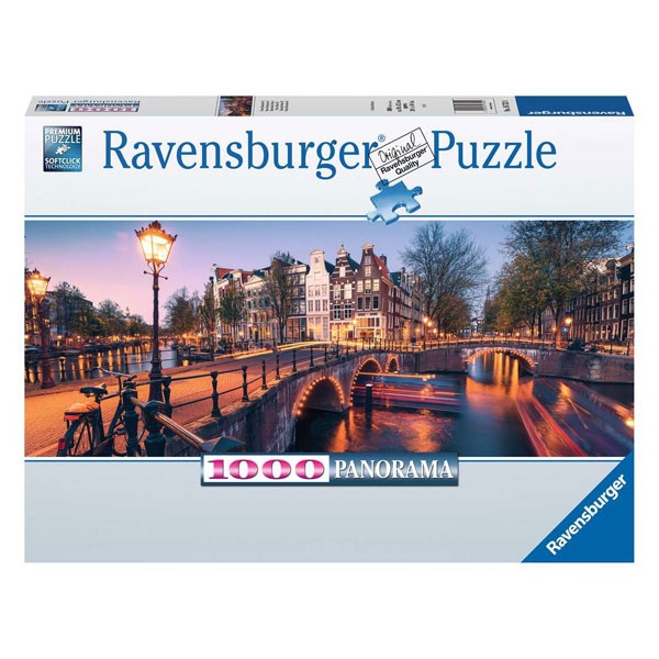 Ravensburger Puzzle Abend in Amsterdam 1000 Teile