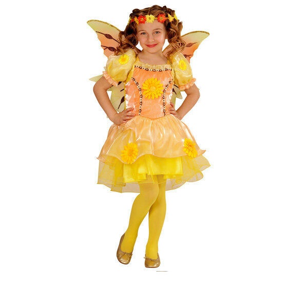 Kostüm Summer Fairy Gr. 128  5-7 Jahre Kinderkostüm