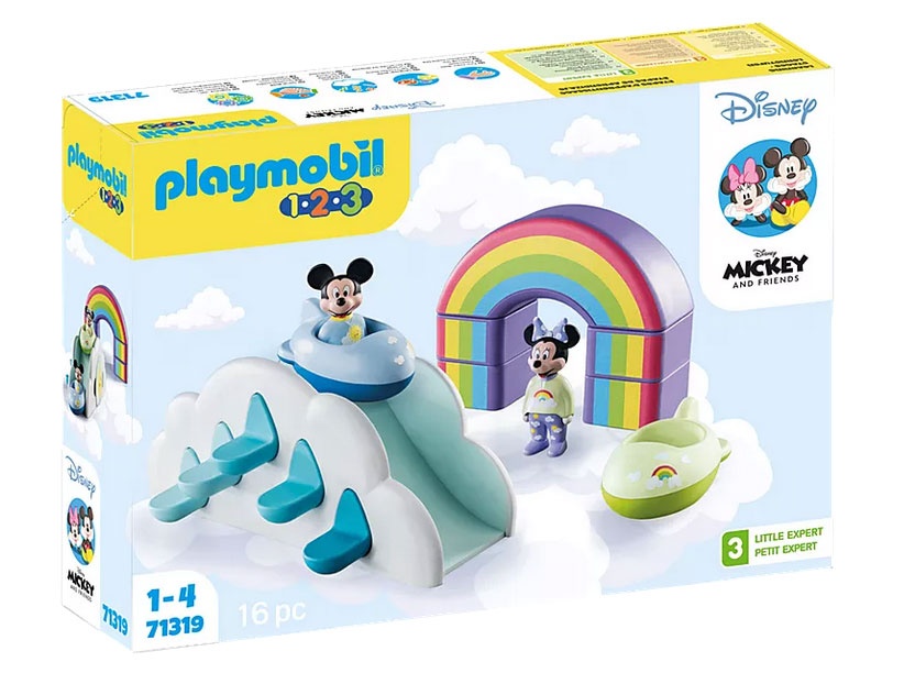 Playmobil 71319 1.2.3 Disney Mickys & Minnies Wolkenhaus