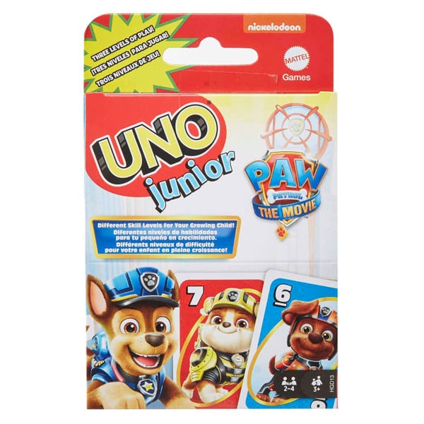 Uno Junior Paw Patrol von Mattel