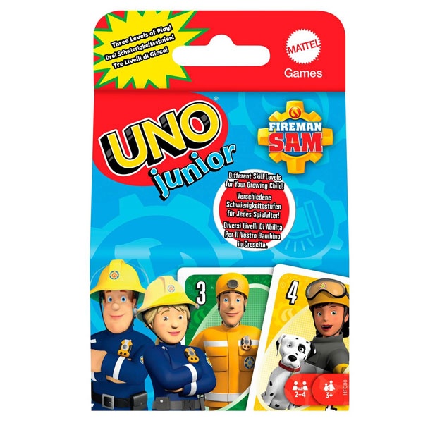 UNO Junior Feuerwehrmann Sam