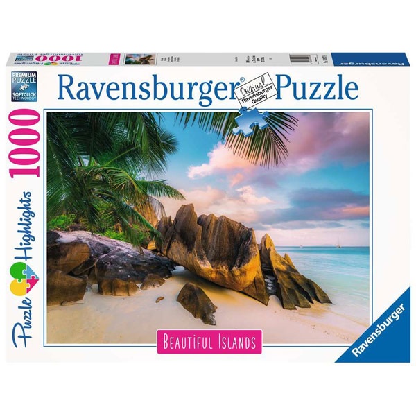 Ravensburger Puzzle Beautiful Islands Seychellen 1000 Teile