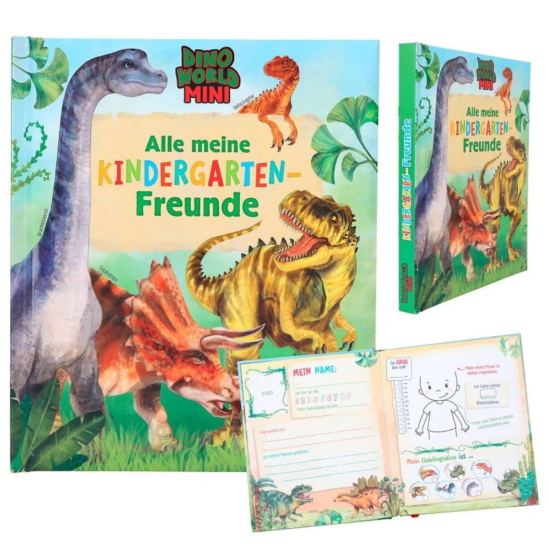 Dino World Kindergarten-Freundebuch MINI DINO