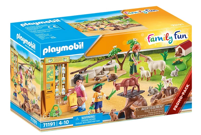 Playmobil Family Fun 71191 - Erlebnis Streichelzoo