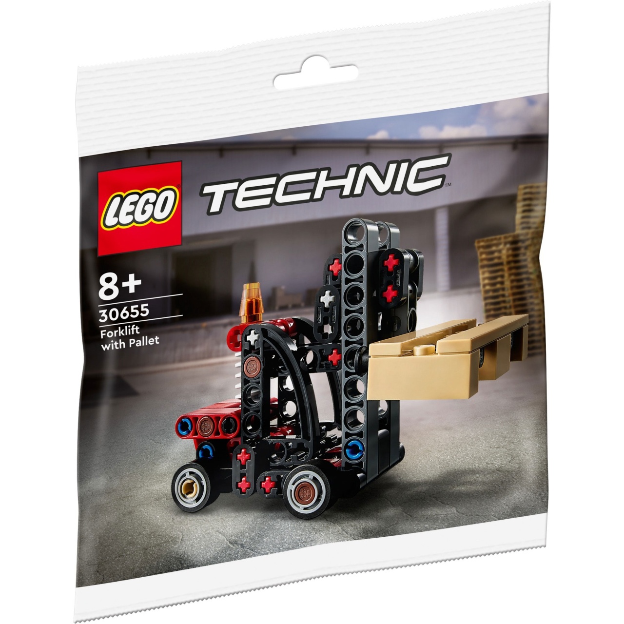 Lego Technic 30655 Gabelstapler mit Palette