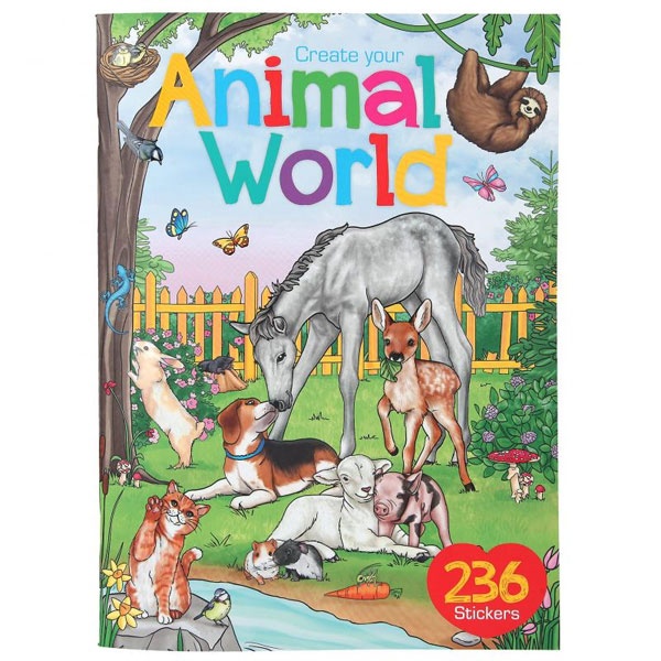 Create your Animal World Malbuch von depesche