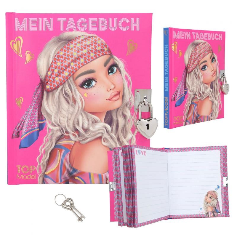 Top Model Tagebuch Design