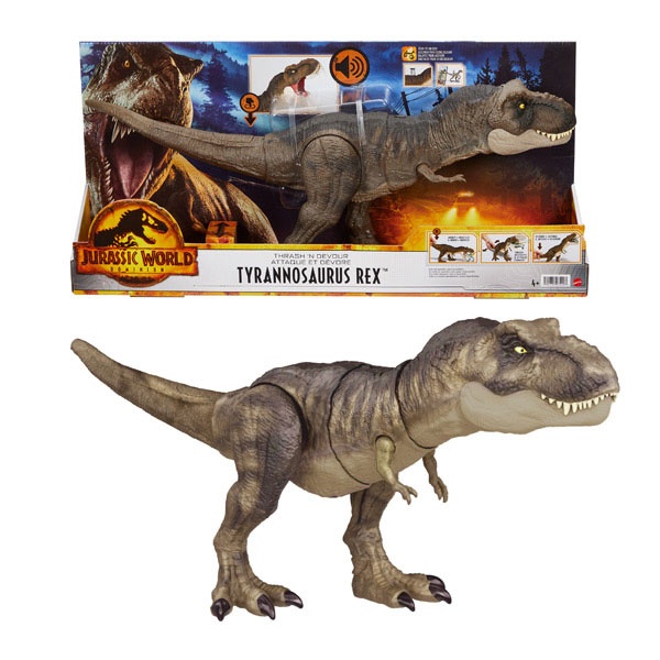 Jurassic World Thrash N Devour Tyrannosaurus Rex