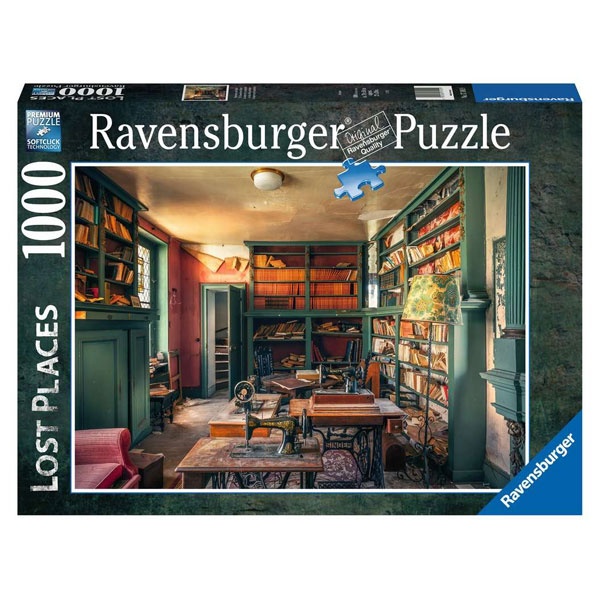 Ravensburger Puzzle Lost Places Mysterious castle library