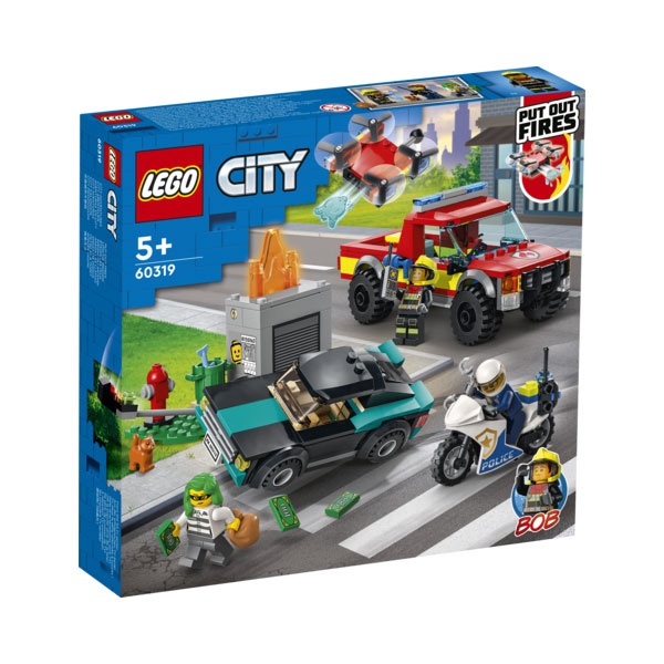 Lego City 60319 Löscheinsatz und Verfolgungsjagd