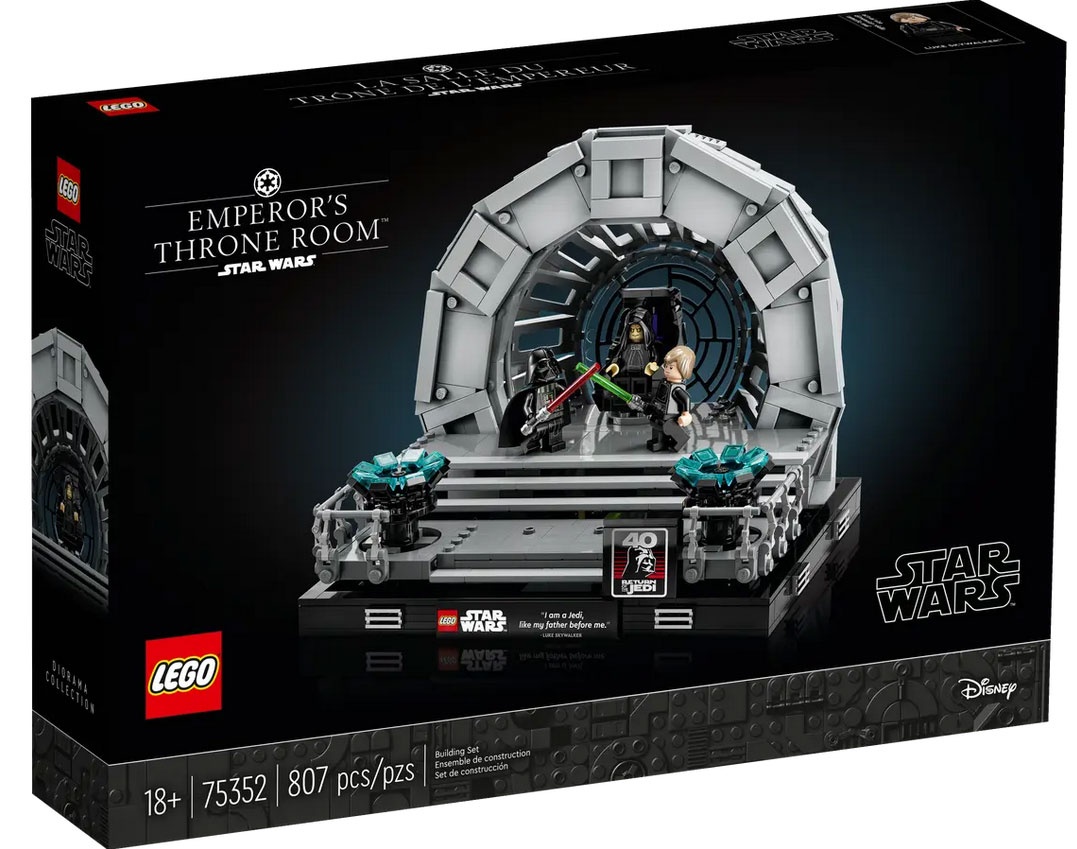 Lego Star Wars 75352 Thronsaal des Imperators Diorama