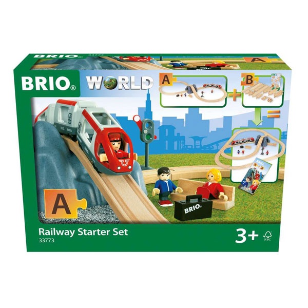 BRIO Eisenbahn Starter Set