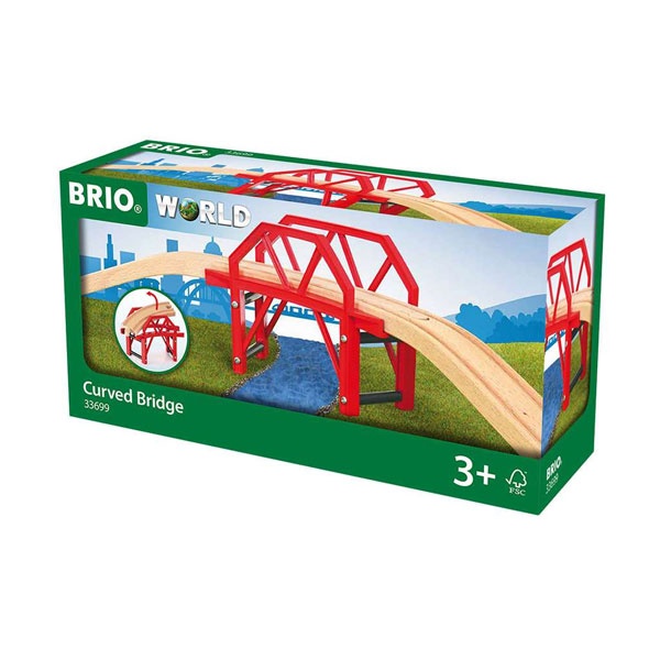 BRIO Bahnbrücke mit Auffahrten