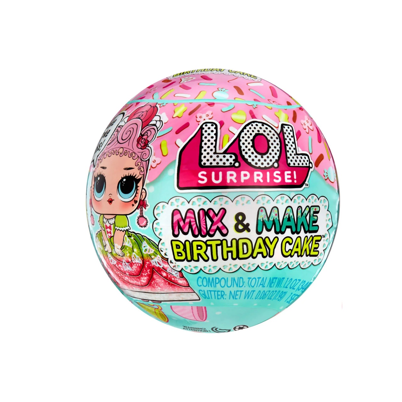 L.O.L. Surprise Mix & Make Birthday Cake Tots