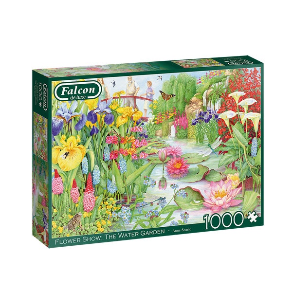 Puzzle Falcon de luxe Flower Show - The Water Garden 1000 Te