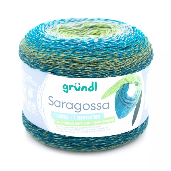 Gründl Wolle Saragossa 250 g Frühlingsfrische color