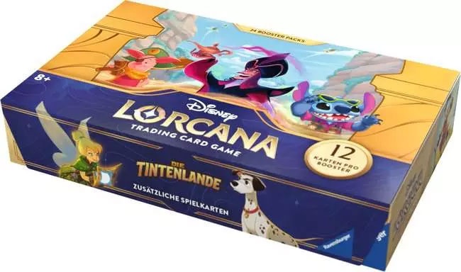 Disney Lorcana: Die Tintenlande - Display mit 24 Booster