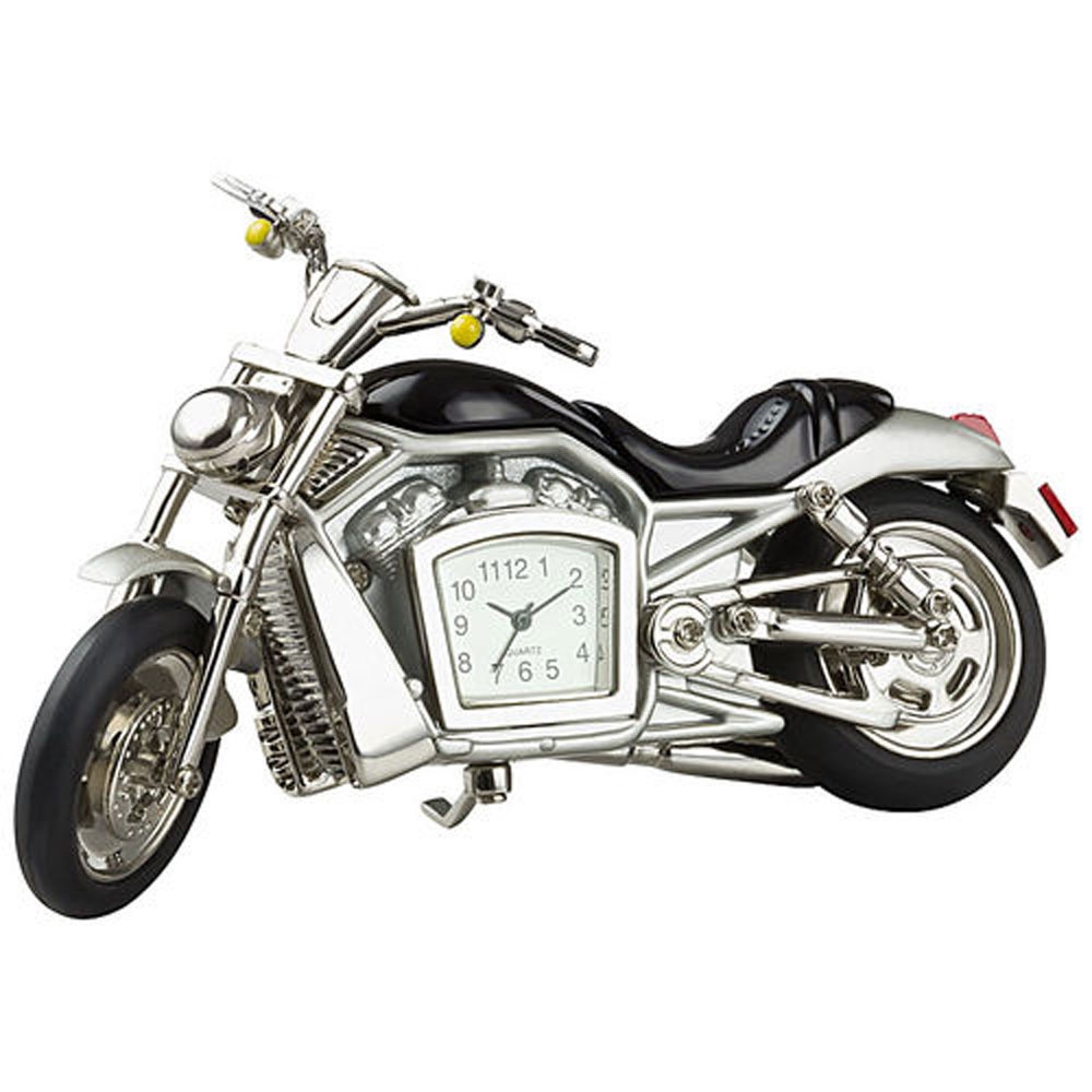 Tischuhr Motorrad von Romanowski Design