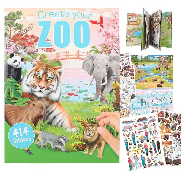 Create your Zoo Malbuch