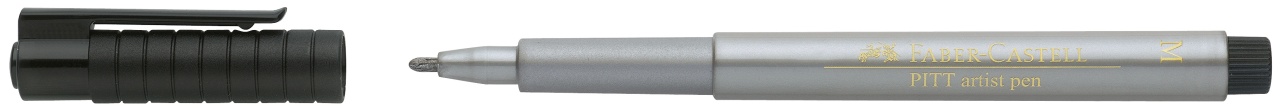 Faber Castell Tuschestift PITT ARTIST PEN 1,5 mm silber