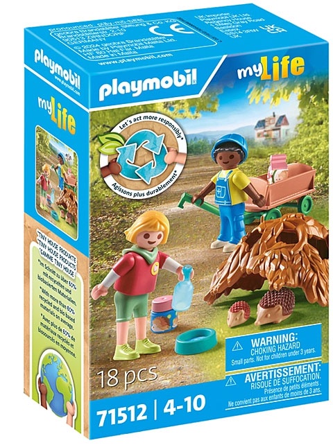 Playmobil 71512 my life Pflege der Igelfamilie
