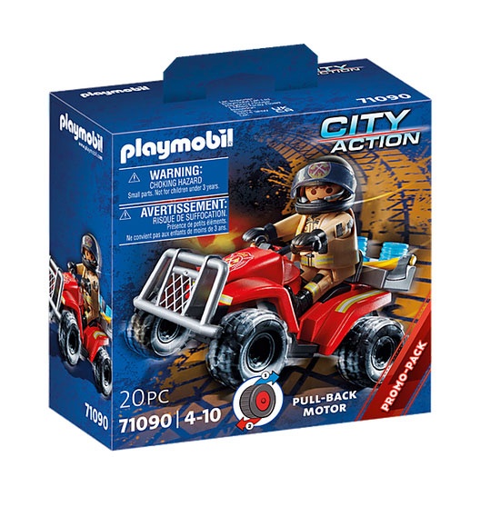 Playmobil 71090 City Action Feuerwehr Speed Quad