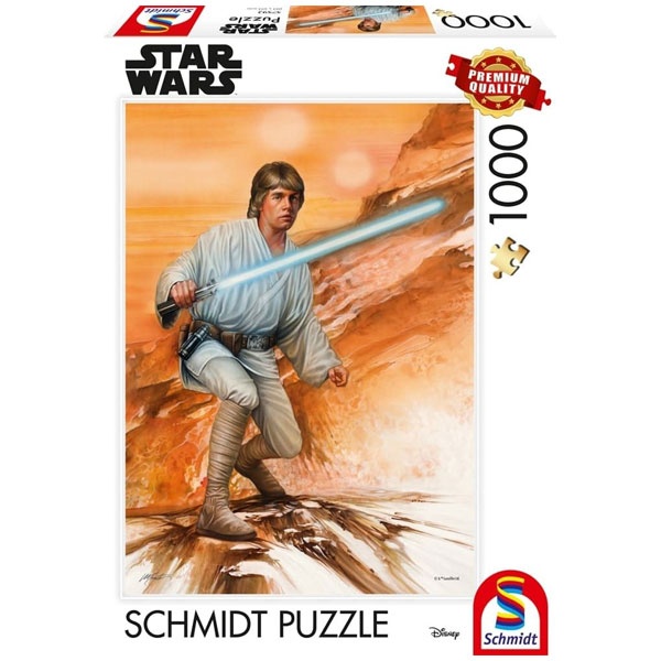 Schmidt Spiele Puzzle Star Wars Lucas Film Monte Fear 1000 T