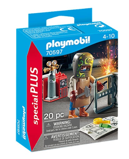 Playmobil 70597 specialPlus Schweißer mit Ausrüstung