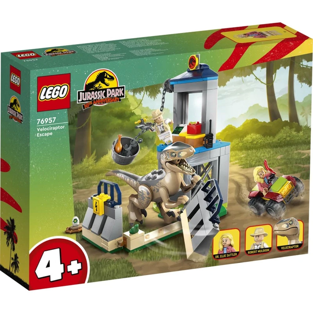 Lego Jurassic Park 76957 Flucht des Velociraptors