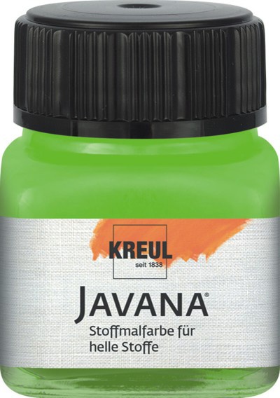 Kreul Javana Stoffmalfarbe für helle Soffe maigrün 20 ml