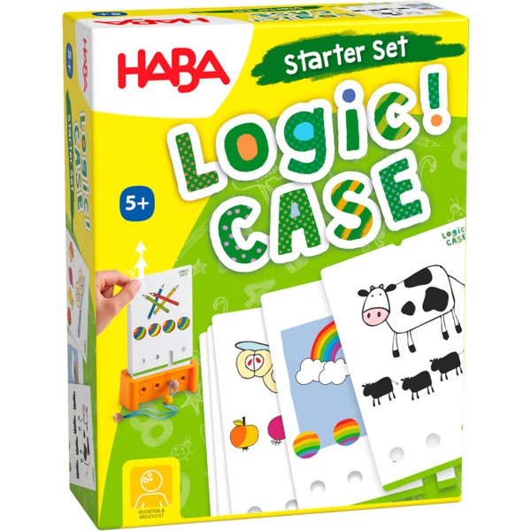 Haba Logic Case Starter Set grün Konzentrationsspiel