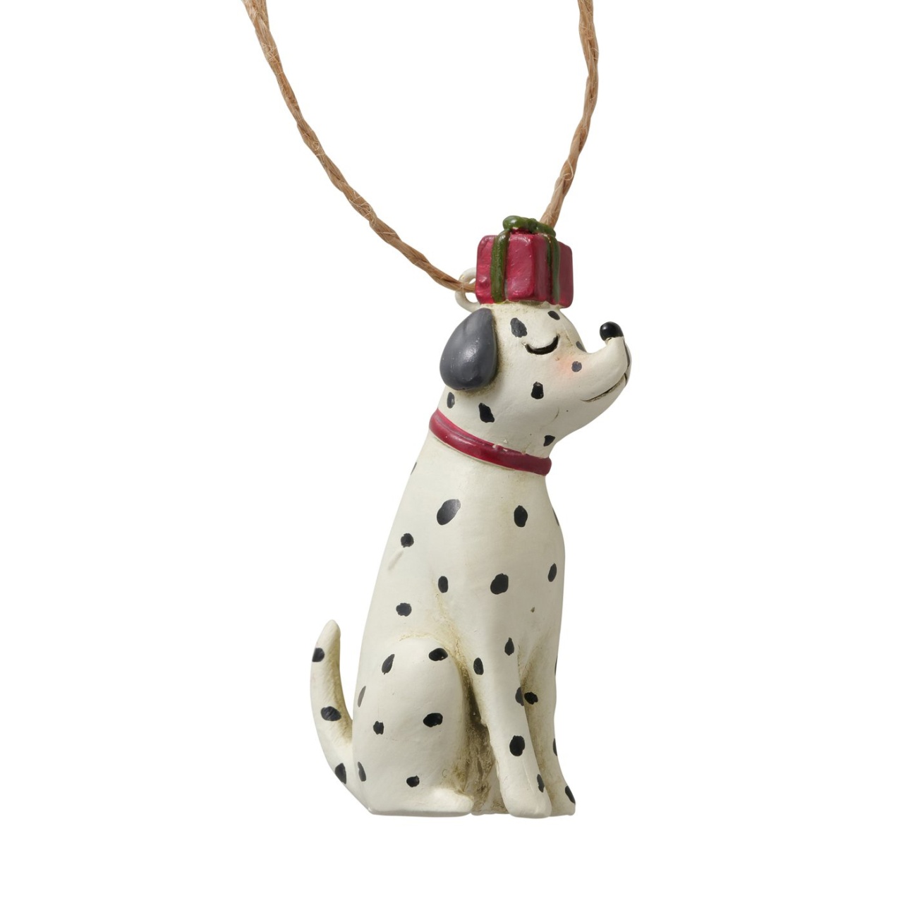 Anhänger Hängefigur Hund Dalmatiner 6,5 x 3 cm