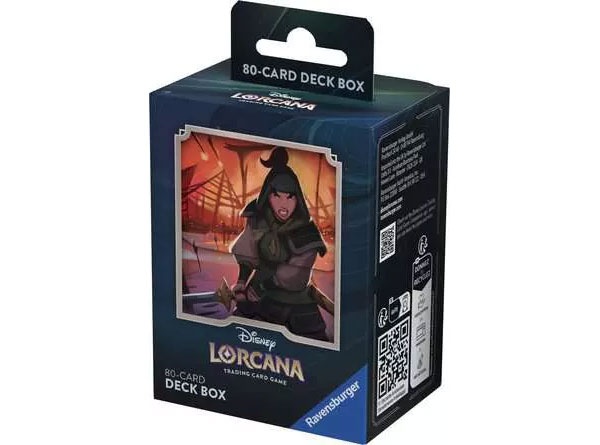 Disney Lorcana Aufstieg der Flutgestalten Deck Box Mulan