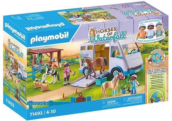 Playmobil 71493 Horses of Waterfall Mobile Reitschule