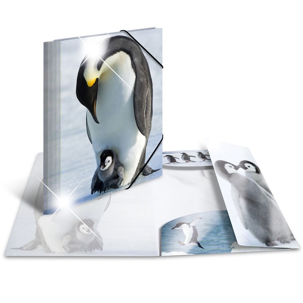 Herma Sammelmappe A4 Glossy Pinguine