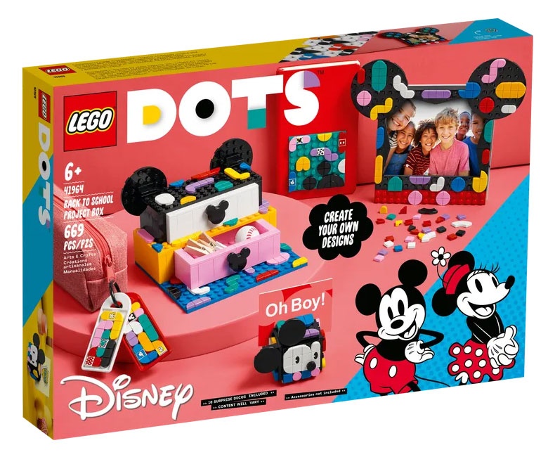 Lego Dots 41964 - Micky und Minnie Kreativbox Schulanfang