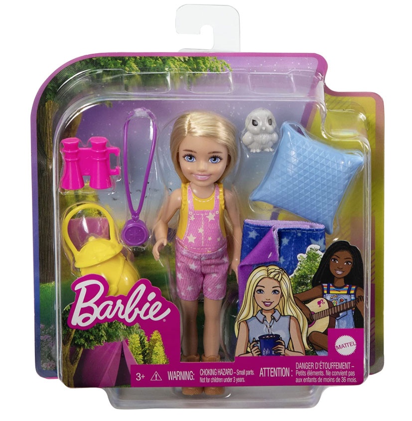 Barbie Chelsea Camping mit Haustieren