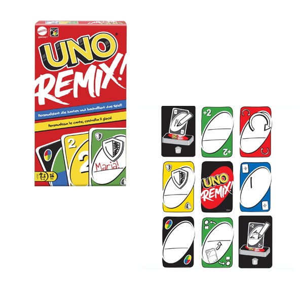 UNO Remix - individuell gestaltbares Kartenspiel