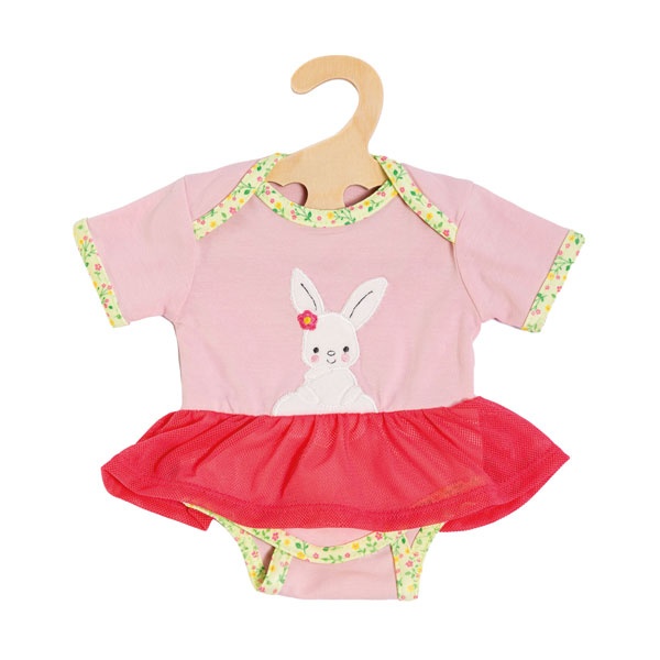 Heless Puppenkleidung Body mit Tutu Bunny Lou 28 - 35 cm