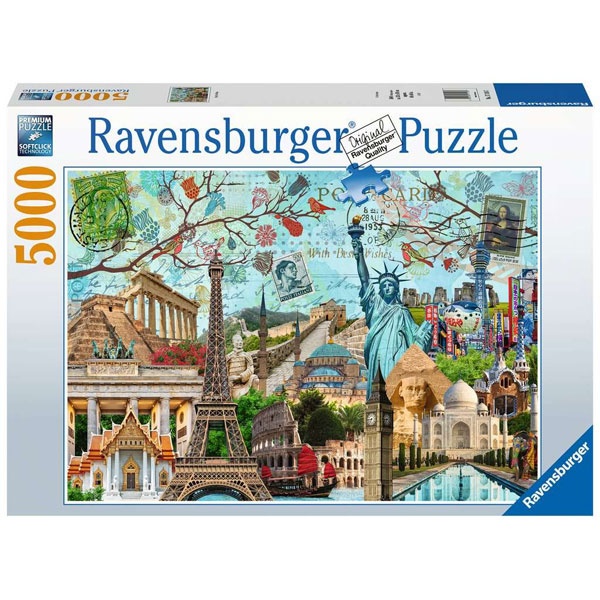 Ravensburger Puzzle Big City Collage 5000 Teile