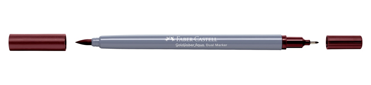 Faber-Castell Gofa Aqua Dual Marker caput mortuum violett